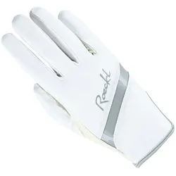 Roeckl LORRAINE Damen Reithandschuhe weiß, Größe: 7