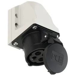 PCE 114-7k CEE-Wandsteckdose (kompakt) 16A 4p 7h IP44 1147k