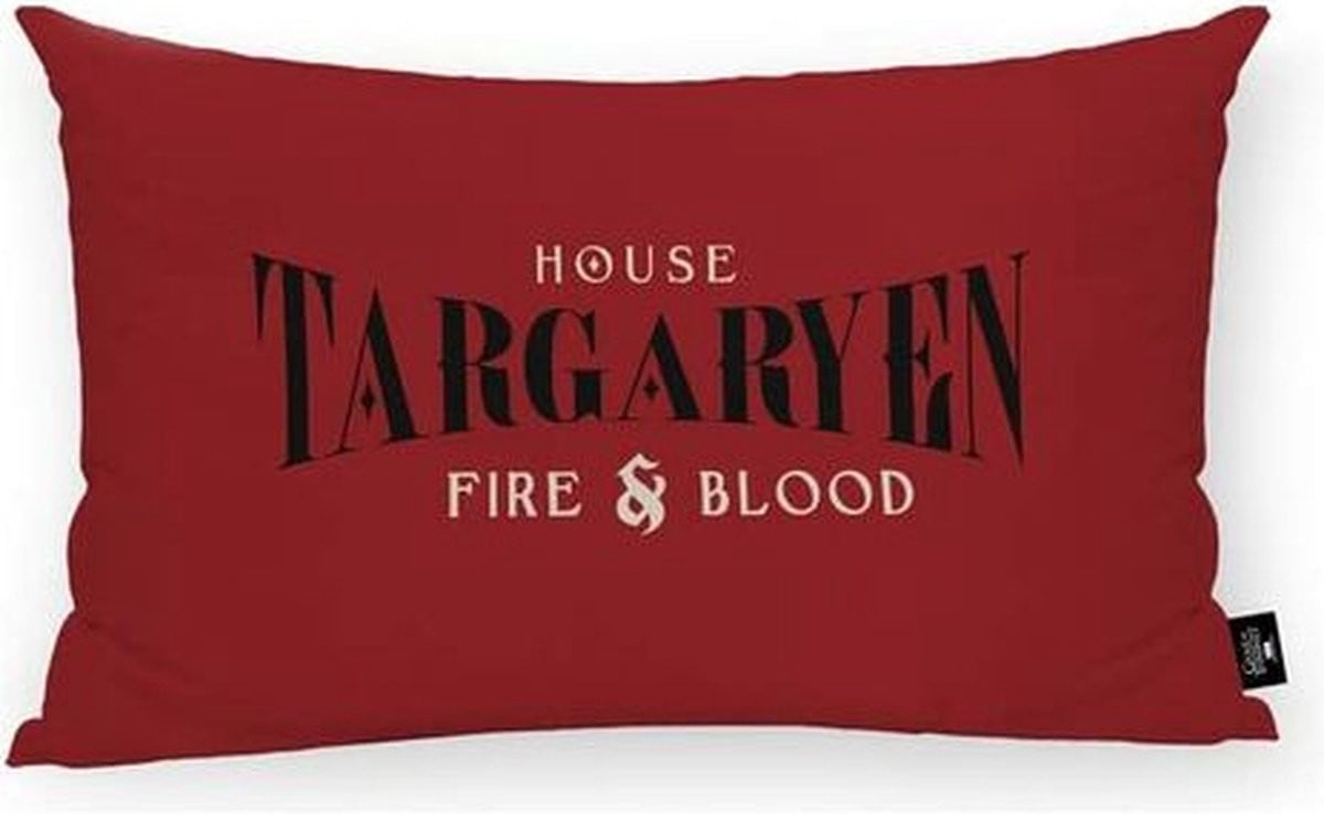 Kussenhoes Game of Thrones Fire and Blood, 30 x 50 cm