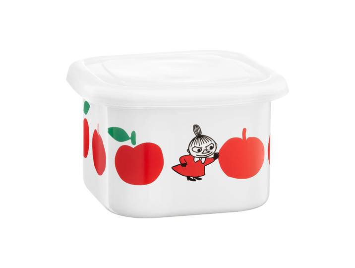 Muurla Planche à découper Moomin Chop & Serve 25x32 cm Joyfull Apples-rouge