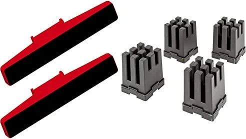 Bessey Adapter KR-AS für Korpuszwinge (rot, 2 Stück)