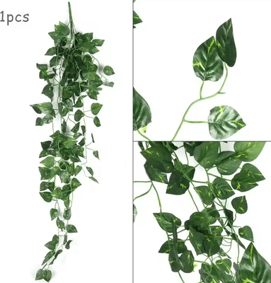 Inspire Curations Artificial Ivy Garland Vine 90cm Green Hanging Wall Decor For Home & Events 90cm Style B