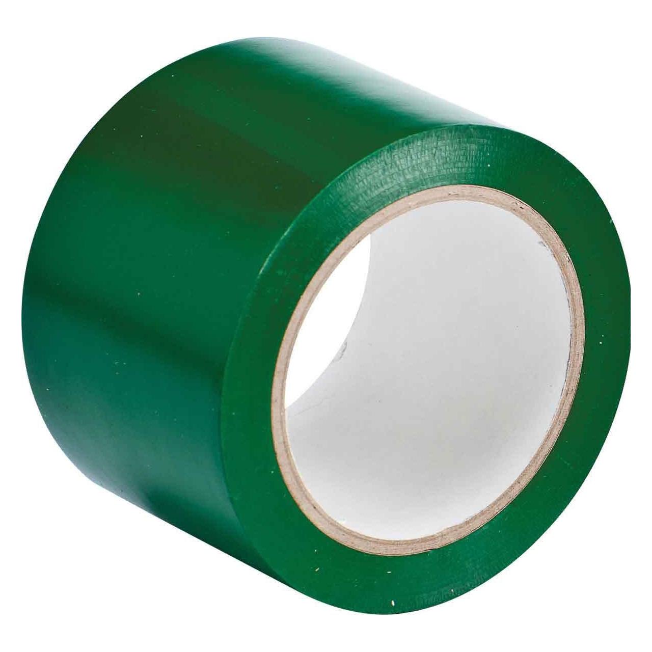 Brady B-726, AMT-3-Green, Bodenmarkierbänder, selbstklebendes Vinyl, Grün, 75mm x 33m (1 Rolle) (76.20 mm) (AMT-3-GREEN)