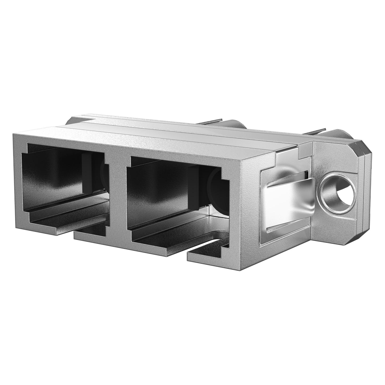 EFB Elektronik Kupplung ST/SC-Duplex, Keramikhülse MM Metallgeh. ECOFIBER (Netzwerk Kupplung) (53307.34)