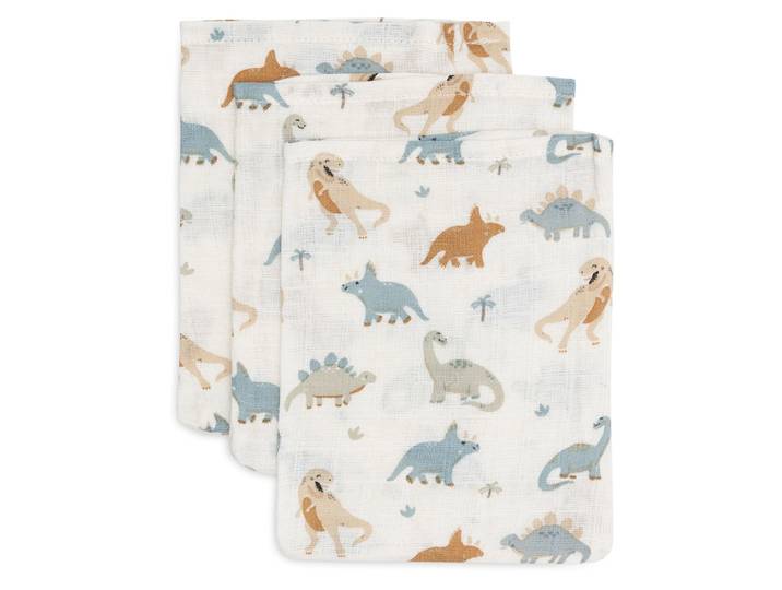 Waschlappen Dino 3er Set