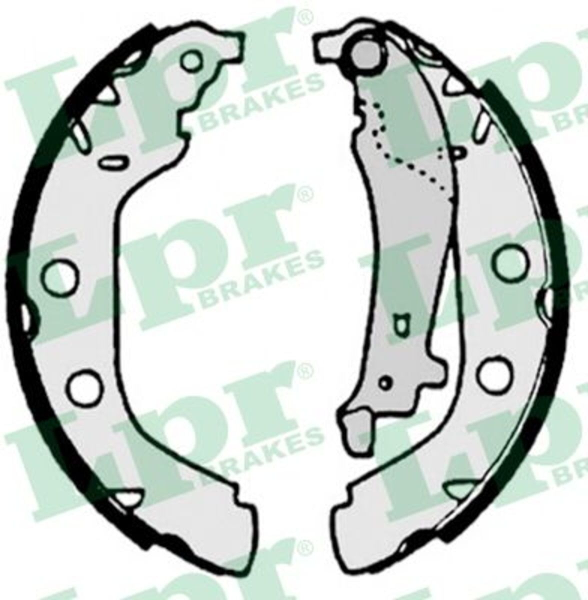Bremsbackensatz LPR 07180