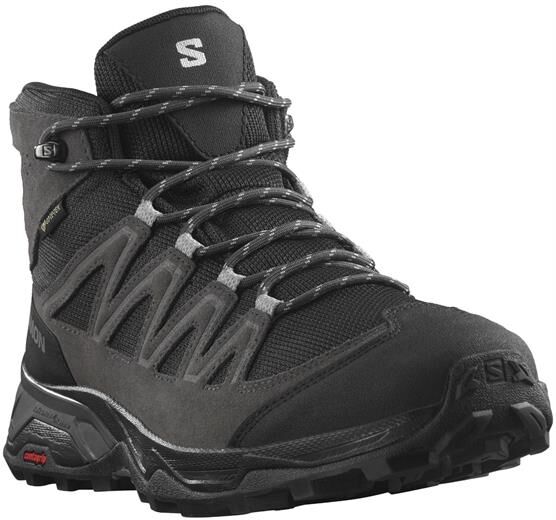 Salomon X Ward Leather Mid GTX Mens, Phantom / Black 44,5