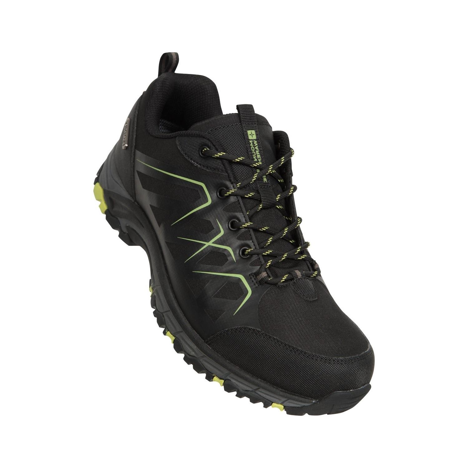Mountain Warehouse Herren Inca Wasserdicht Active Walking Schuhe (Schwarz)