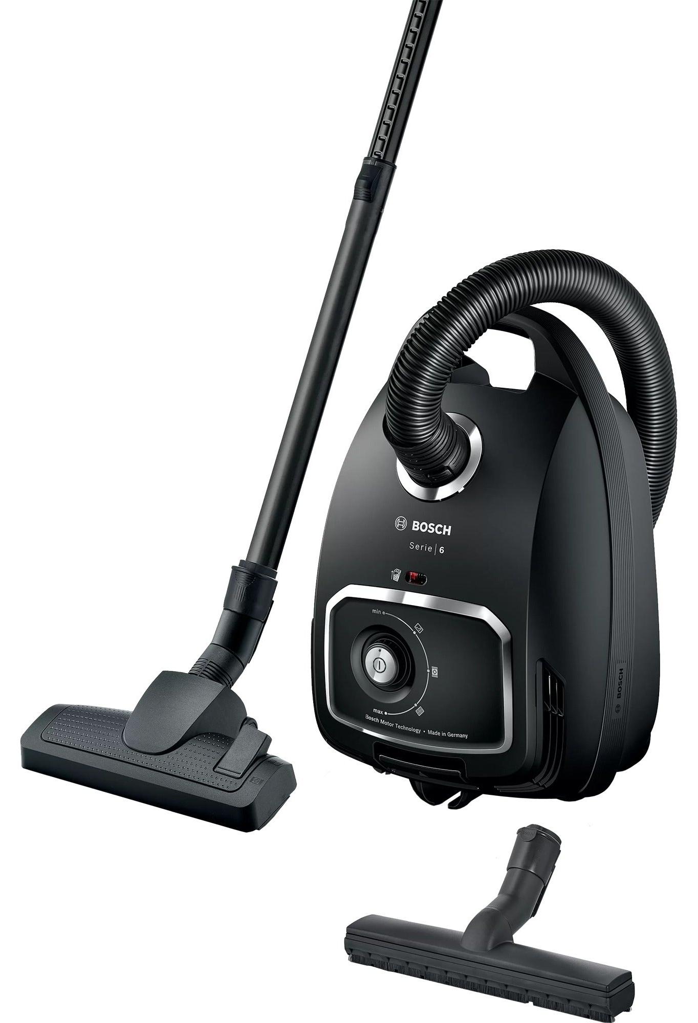 Bosch Serie 6 BGB6X320, 600 W, Trommel-Vakuum, Trocken, Staubbeutel, HEPA, Hygienefilter, Filterung