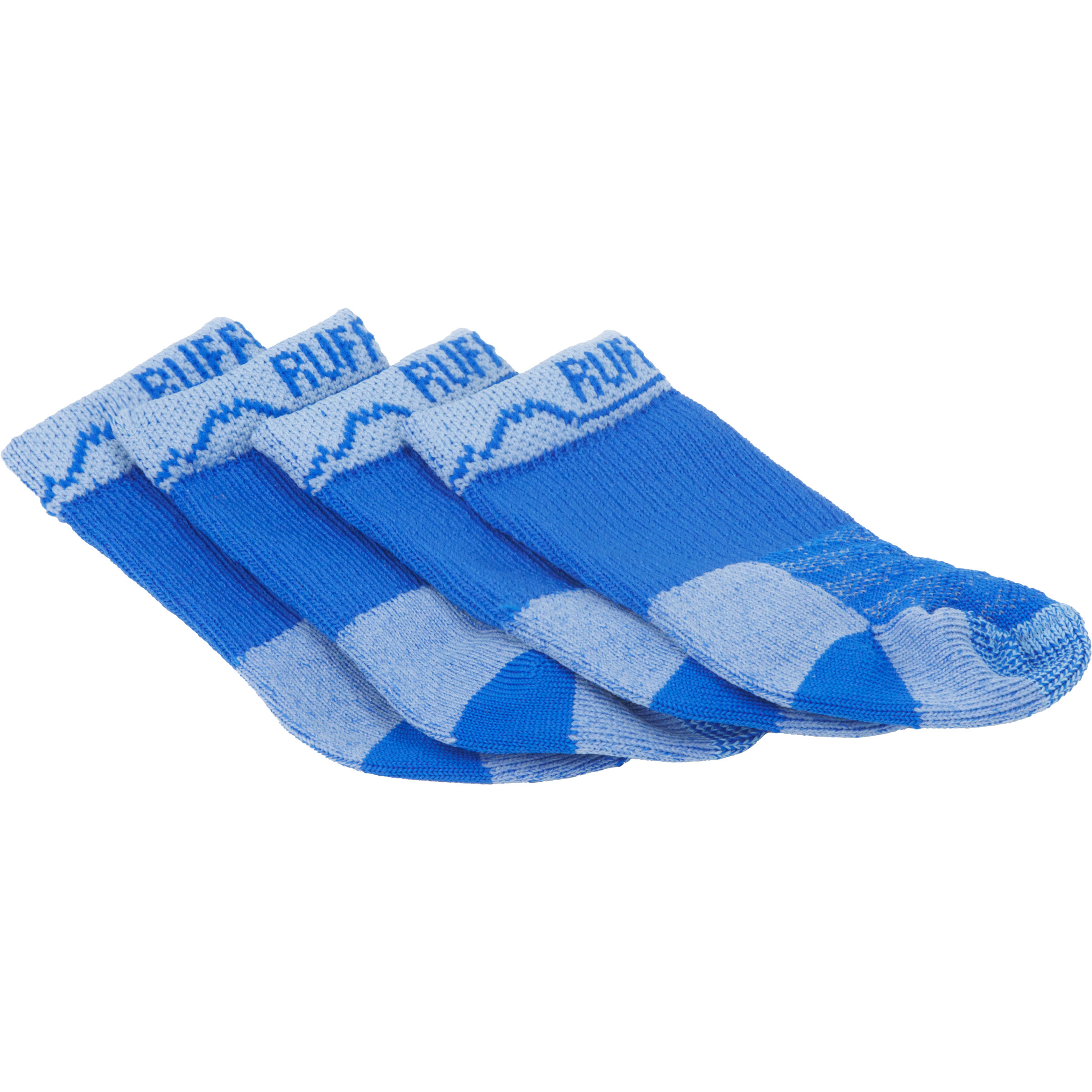 Ruffwear Bark'n Boot Hundesocken Hundeschuhe blau Größe 64-70mm
