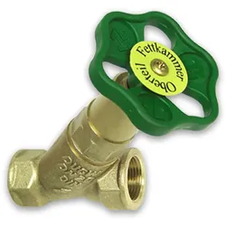 Schrägsitzventile (ohne Rückflussverhinderer) mit nicht steigender Spindel - ohne Entleerung (Ausführung: 3/4'')
