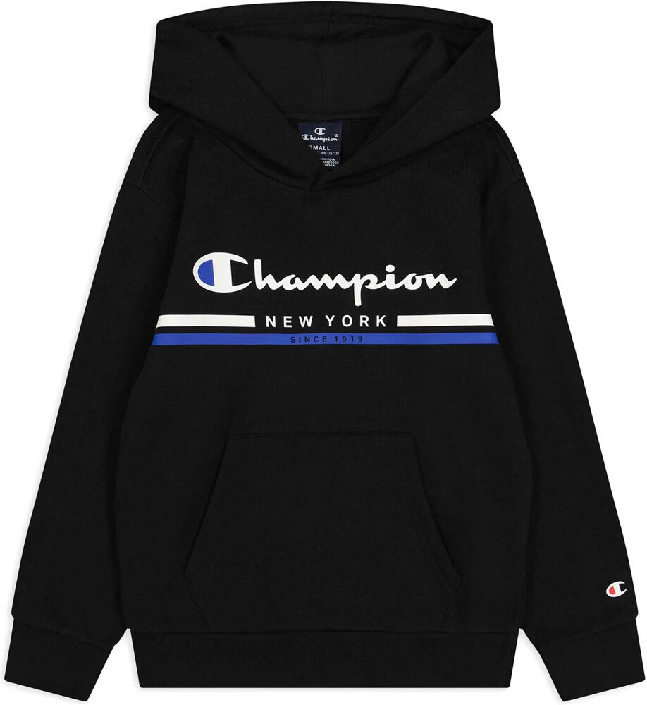 Champion hooded sweatshirt sudadera niño Negro (S)