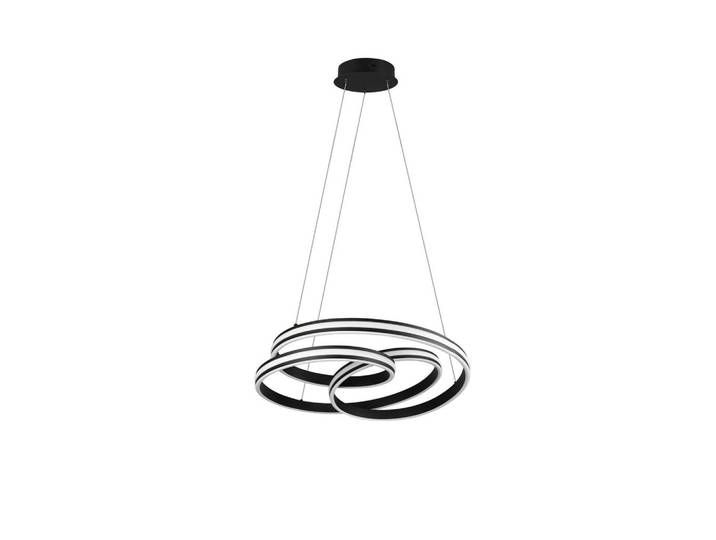 Trio Leuchten Led-Hängeleuchte, Schwarz, Metall, 60x150x60 cm, Lampen & Leuchten, Innenbeleuchtung, Hängelampen, Pendelleuchte