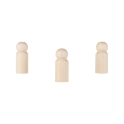 Halmakegel.com Destinokegel - Mini - 10x25mm - natur 255665