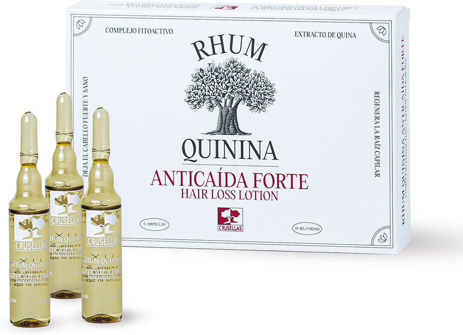 Crusellas Rhum Quinine anti-queda forte 6 x 10 ml