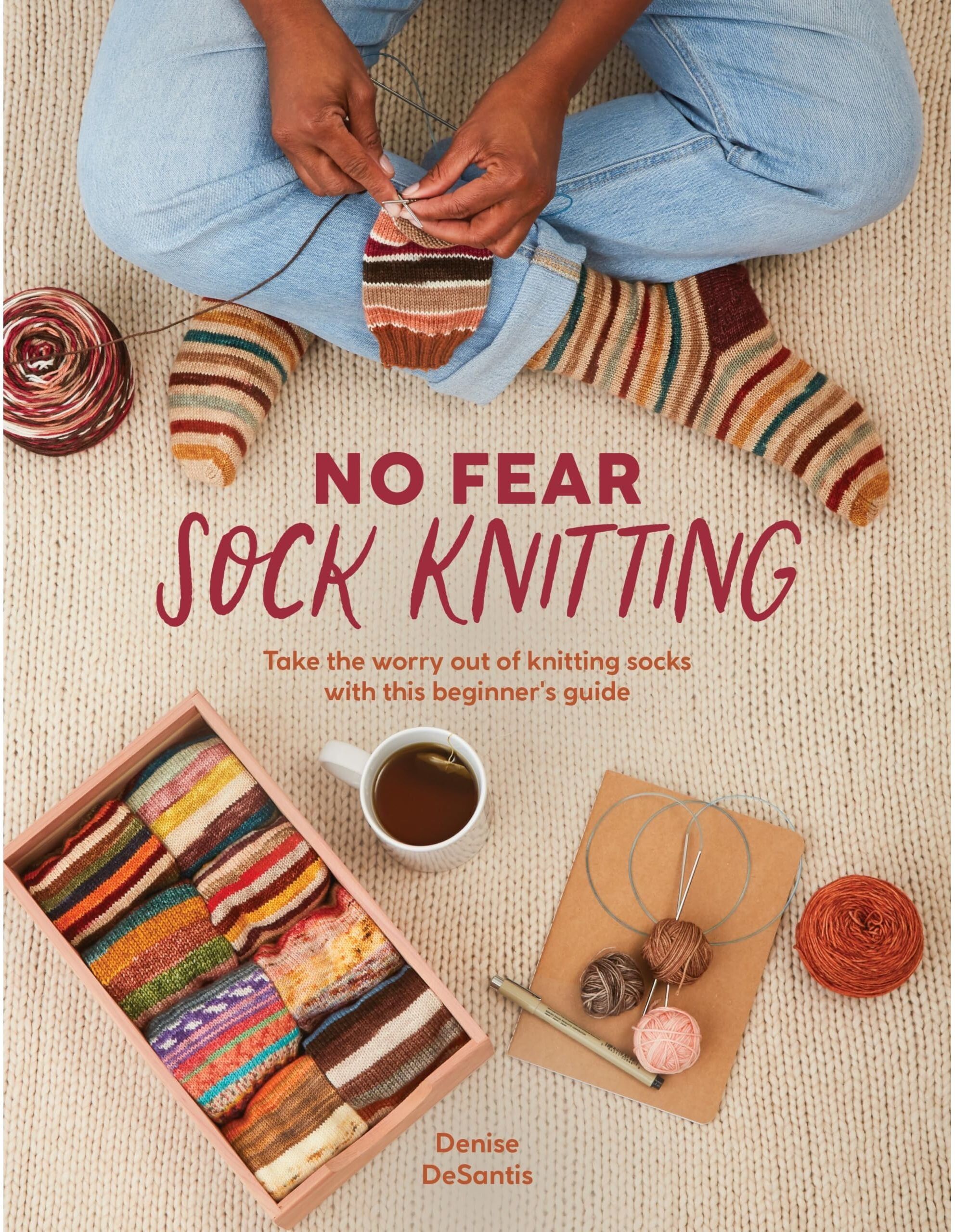 David and Charles No Fear Sock Knitting: Take the worry out of sock knitting with this beginner's guide