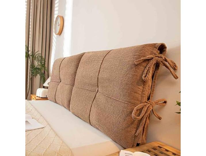 ABZDUNG Kopfteil Bett Rückenkissen – Großes Lesekissen für Bett & Sofa Bequemes Rückenstützkissen fürs Lesen, Entspannen & Sitzen(G,200x60x10cm)