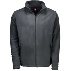 Fleecejacke "58030" ID0803 - 4XL - kohle