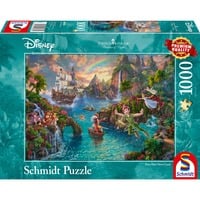 Thomas Kinkade: Painter of Light - Disney, Peter Pan, Puzzle 1000 Teile