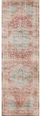 Alexander Home Meghan Vintage Medallion Area Rug