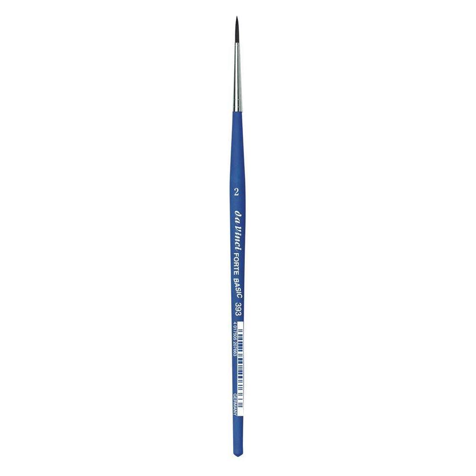 da Vinci Pinsel Forte Basic Serie 393 rund Grösse 2 (393_2)