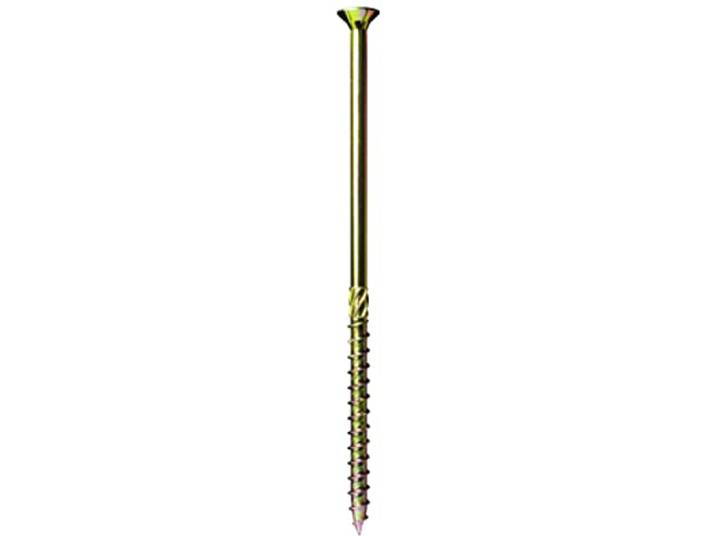 GB FISSAGGI SRL Vis charpente tête fraisée T40 8x160 zingué bichromaté FISSAGI-Boite de 50-92015