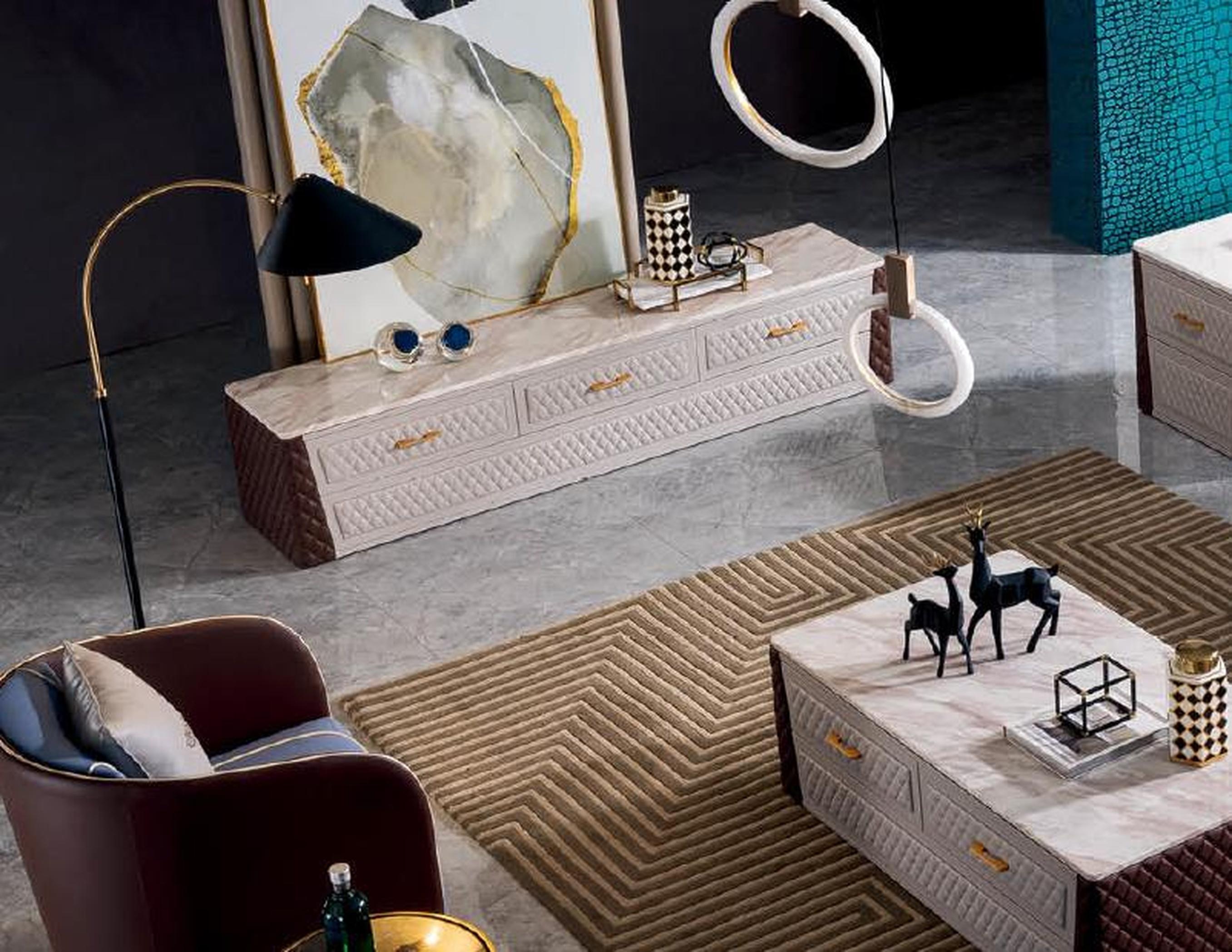 Sofagarnitur Couchtisch Tisch Wohnzimmer Sofa Polster Couchen Kommode Neu 8tlg