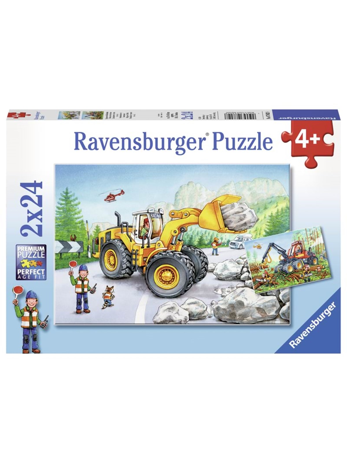 Ravensburger Digger At Work 2x24p