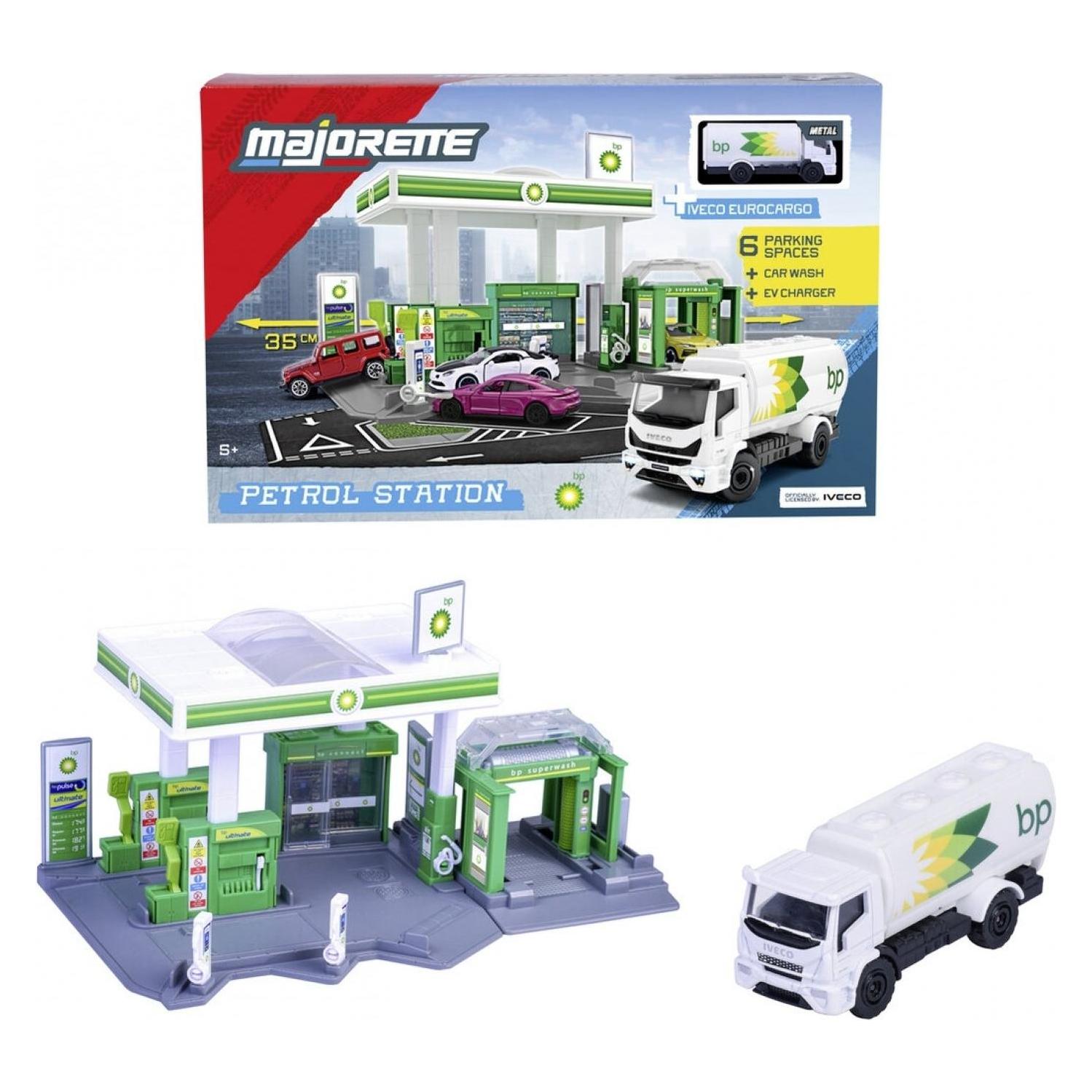 Majorette Tankstelle BP + Tankwagen (212006001)