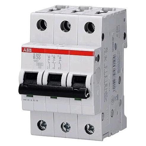 ABB Leitungsschutzschalter 3polig (2CDS253001R0205)