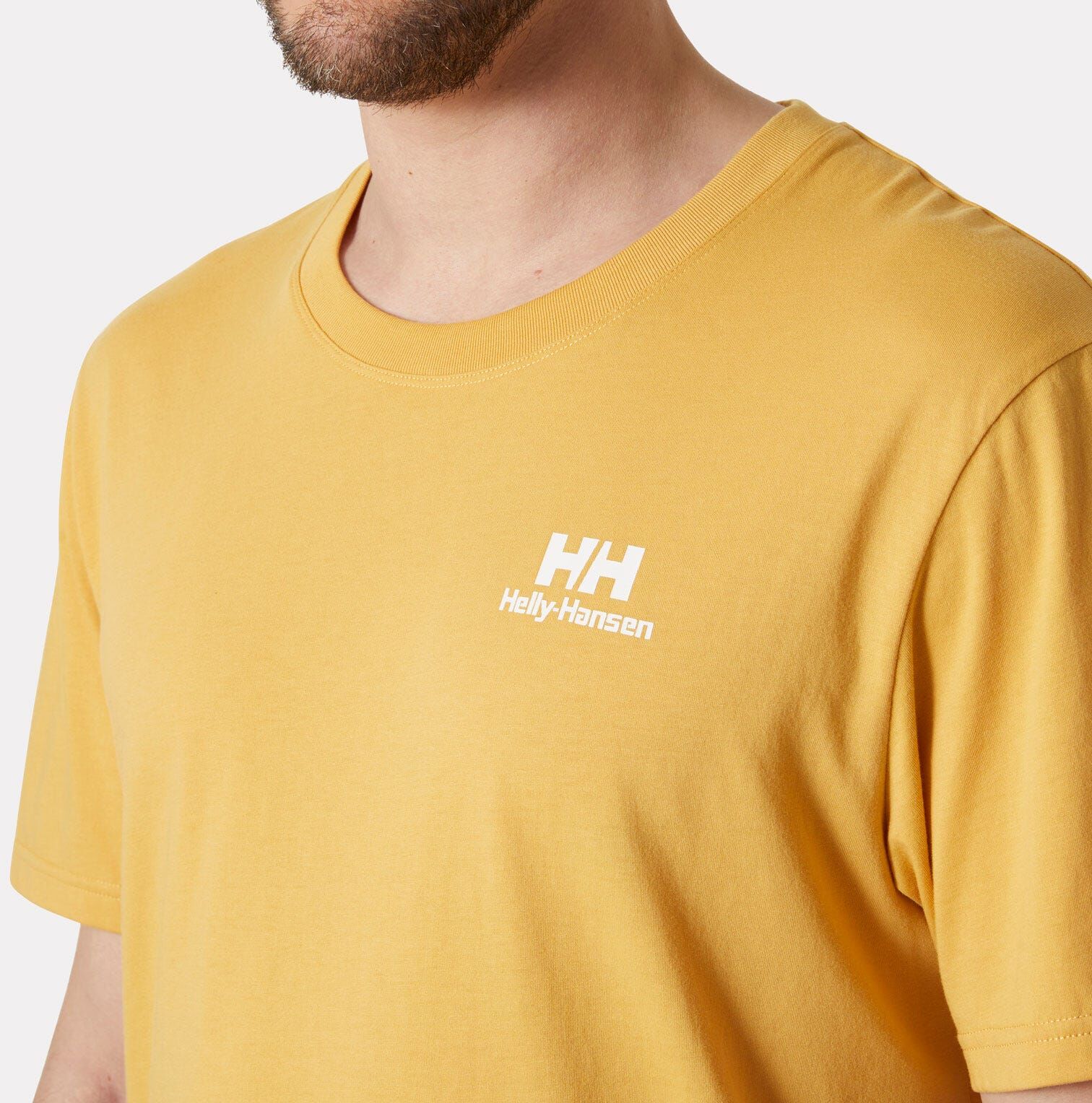 Helly Hansen Men's Nord Graphic T-shirt - Yellow/Green - S
