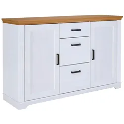 Inter Link Sideboard Maluno Holz Weiß