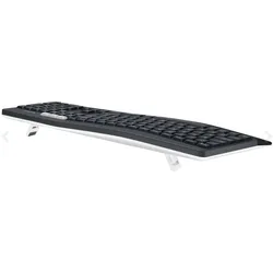 Logitech MK850 (Eng. Int., Kabellos), Tastatur, Schwarz