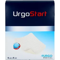 Urgostart 6x6 cm Schaumstoffwundverband 10 ST