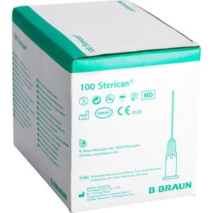 B.Braun Kanülen Sterican, spitz, 100 Stück, steril, 19G x 2,0 Zoll, Ø 1,10 x 50mm