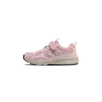 Sneaker HUMMEL "EFFORT ONE VC JR", Mädchen, Gr. 33, atmungsaktiv, rosa (pale lila), EVA, Synthetik, Schuhe Sneaker, runde Schuhspitze, elastische Spitze, leichte EVA-Dämpfung