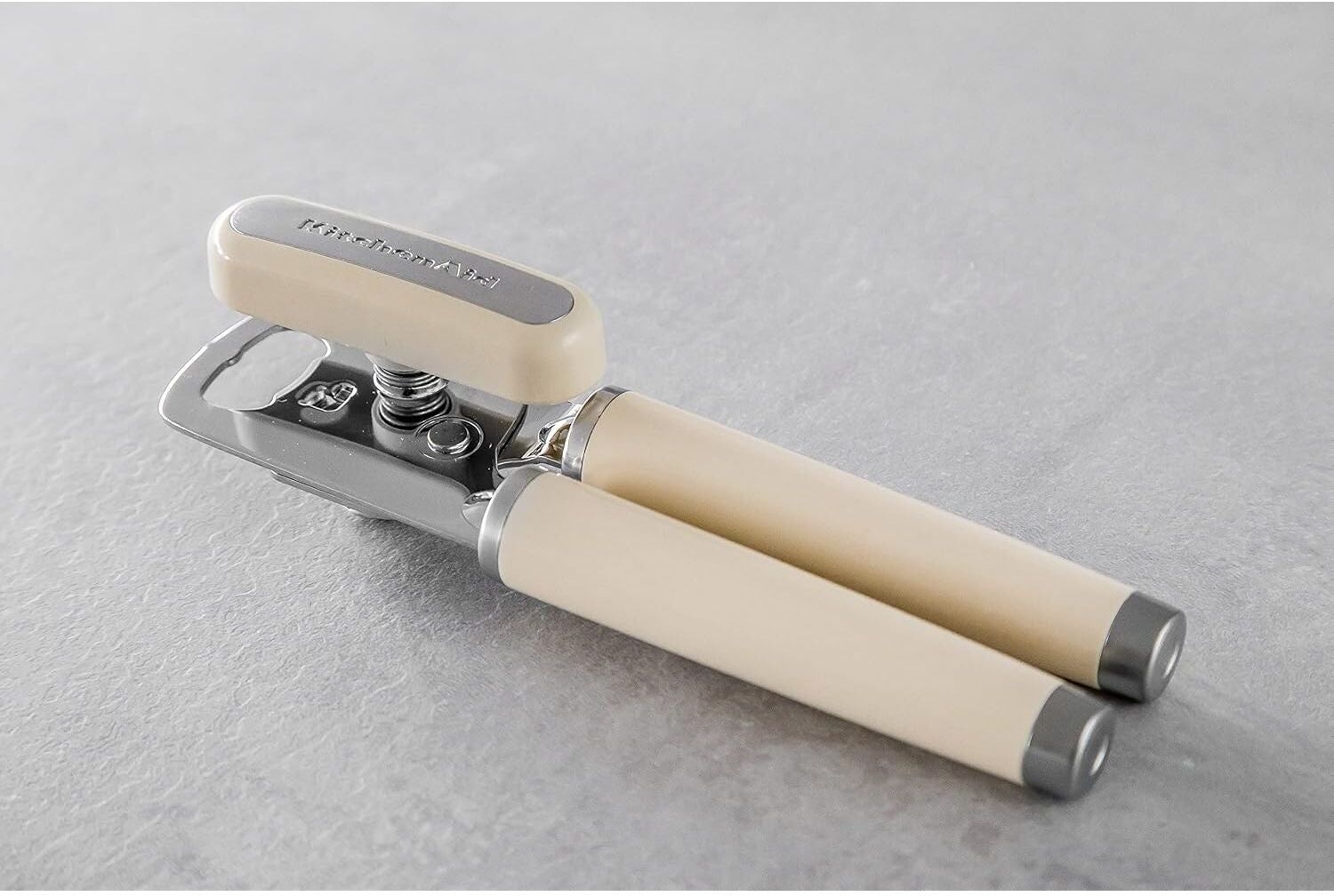 KitchenAid Multi-Function Tin Opener – Safe and Smooth – Almond Cream