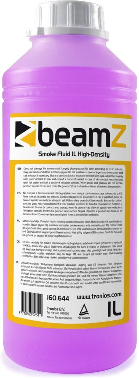 Beamz Fsmf1h Nebelfluid 1l High-Density