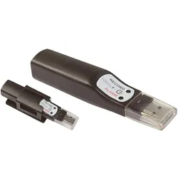 TFA Thermo-Datenlogger LOG32 T, Thermometer + Hygrometer, Schwarz