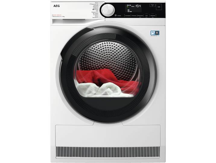 AEG Wärmepumpentrockner TR8T70680 , Energieeffizienz: C, weiß, B:59,6cm H:85cm T:66,3cm, Trockner, AbsoluteCare: jetzt auch Wolle und Seide trocknen ohne Einlaufen, Wärmepumpentrockner, Topseller