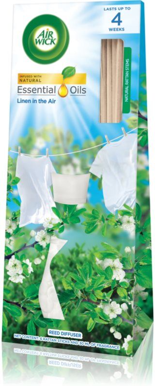 Air Wick Life Scents Linen In The Air diffuseur d'huiles essentielles avec recharge 30 ml