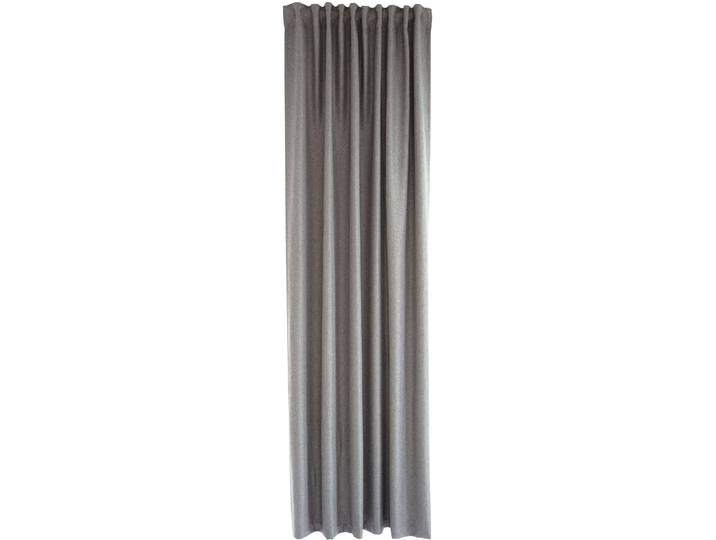 Vorhang HOMING RE-Allen Gr. 1, grau (kieselgrau), B:140cm H:245cm, Polyester, Gardinen, Vorhang, Fertigschal RE-Allen
