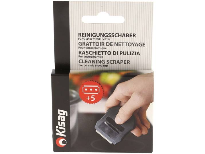 Kisag Reinigungsschaber schwarz