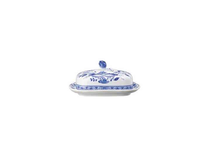 Hutschenreuther Butterdose Hutschenreuther Blau Zwiebelmuster Butterdose, Porzellan, Porzellan