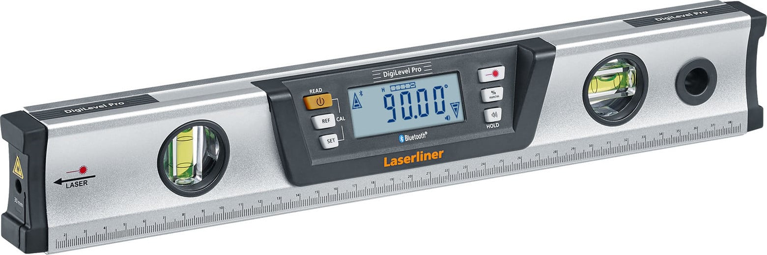 Laserliner DigiLevel Pro 40 waterpas, grijs, 0,4 meter, LCD-display