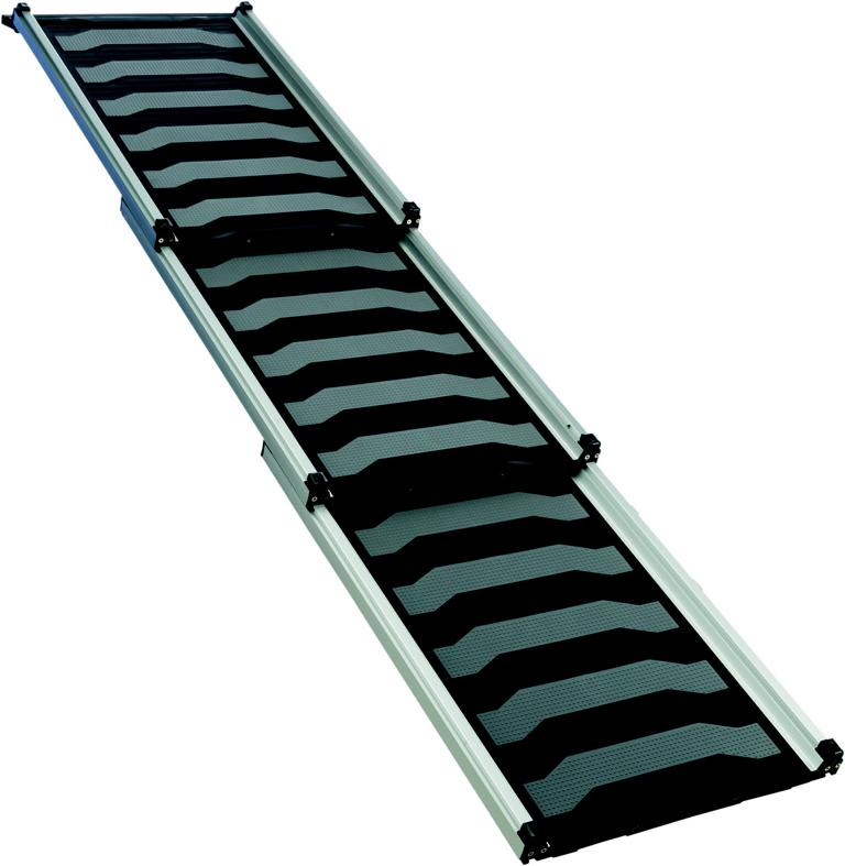 TRIXIEHEIMTIERBEDARF Teleskop-Rampe, 40 x 78 175 cm schwarz/grau 16898664