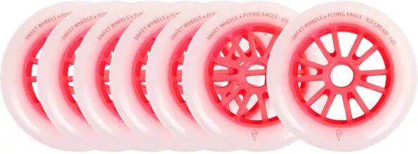Inliner Rollen FlyingEagle Ice Cream Speed (125mm - Rot)