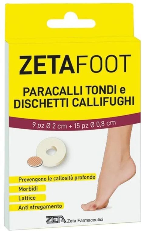 ZETA FARMACEUTICI Paracalli Tondi E Dischetti Callifughi 9 PZ + 15 PZ