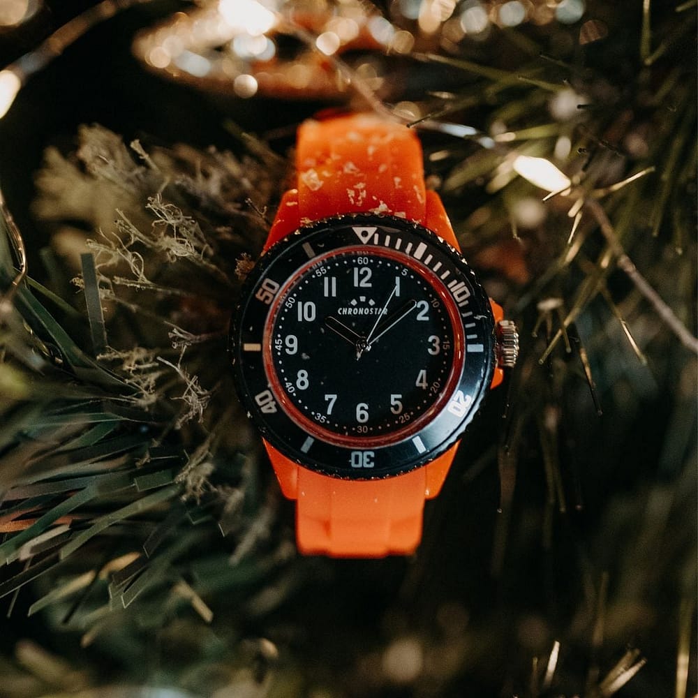 Montre Enfant Chronostar Rocket En Silicone Rouge Homme