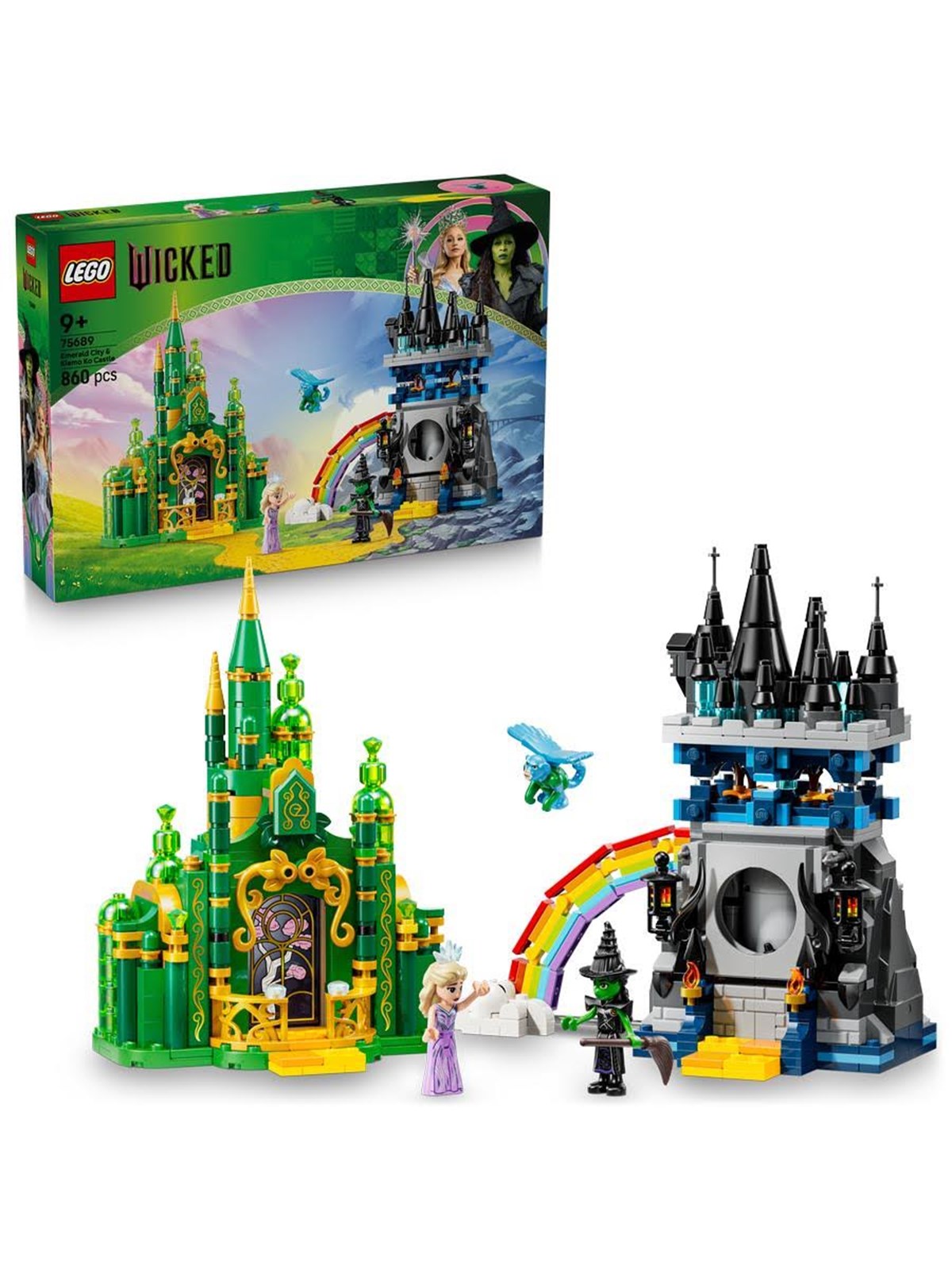 LEGO Wicked 75689 Emerald City & Kiamo Ko Castle